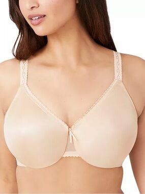 Wacoal Full Figure Simple Shaping Minimizer Bra Sand Nude, size 38D